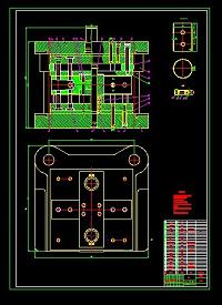 护罩壳侧壁冲孔模设计（说明书+CAD图纸）
