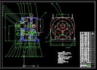同轴式圆柱齿轮减速器的设计（说明书+CAD图纸）
