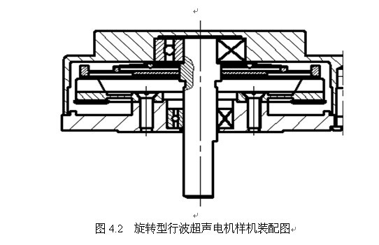 60mm旋转行波超声电机设计及工艺