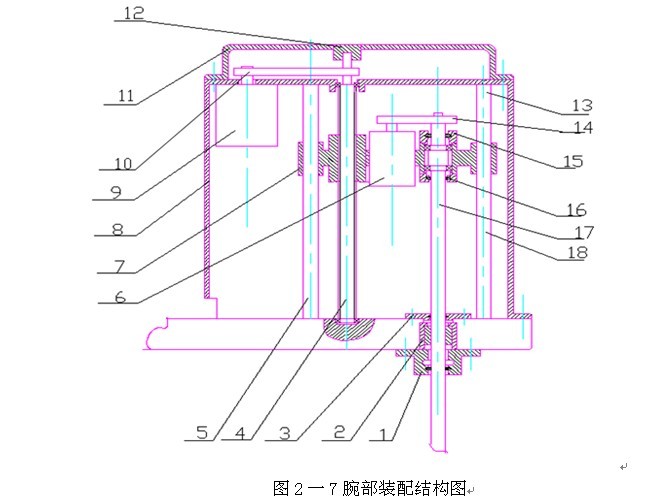 4-DOF SCARA 机器人结构设计与运动模拟