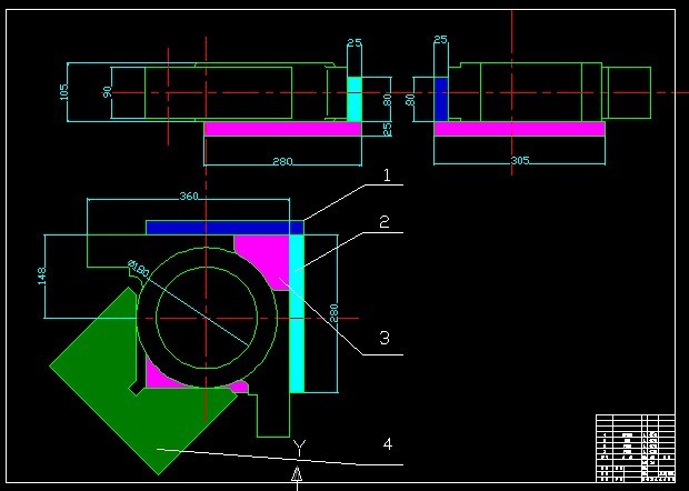 角型轴承箱工艺工装及 Ø180H7端面铣夹具设计