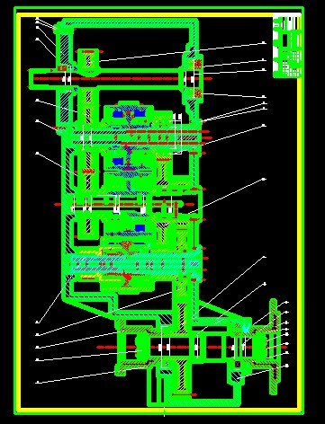 电控定轴变速箱（4D355）机械及典型工艺规程设计