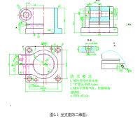 左支座工艺工装设计及4-Ф20钻夹具设计