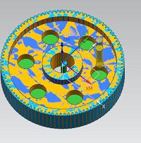圆柱齿轮机械加工工艺与三维造型设计