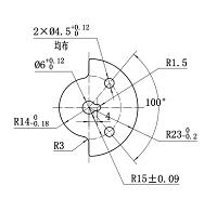 蒸汽滤阀片冷冲模设计