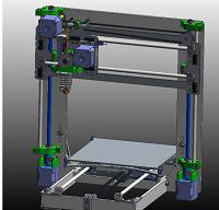 3D打印机的装配设计（说明书+图纸全套）