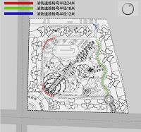 新滨花园居住小区规划设计