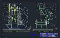冲片机机械结构设计（说明书+cad图纸）