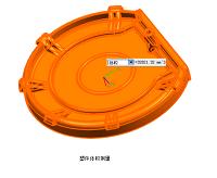 盖板注塑工艺分析与模具设计