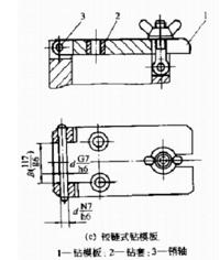 刹车机构制动带接头零件工艺编程及6×Φ9mm摆动分度钻夹具设计