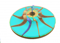 YL-32压力机叶轮造型与曲面五轴加工(说明书+CAD+三维+数控程序+知网查重报告）