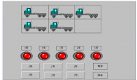 基于三菱PLC 2×3立体车库的升降横移的控制及MCGS组态设计