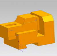 单燕尾滑块配合体加工工艺的编制及自动编程