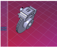 某车型盘式制动器机械设计（说明书+CAD+三维+查重报告）