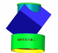 智能浇水采光可移动花盆设计（说明书+cad+三维建模）