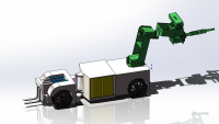 煤矿井下多功能重载搬运机器人设计（说明书+CAD+三维建模）