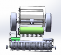 落叶收集粉碎器设计（说明书+CAD+三维建模）