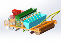 大蒜播种及破膜一体机的设计（说明书+CAD+三维建模）