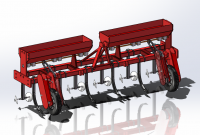 马铃薯动力中耕机的设计（说明书+CAD+三维建模）