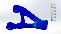 基于Solidworks的一种双叉臂悬架的建模与仿真分析