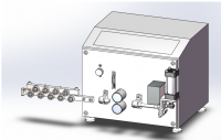 基于SolidWorks配电二次线自动成型机机械结构设计与优化