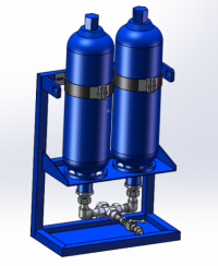 基于AmeSim仿真蓄能器在液压混合动力系统中的应用研究