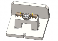 基于UG飞锤支架零件工艺工装设计（说明书+CAD+三维建模+三卡）