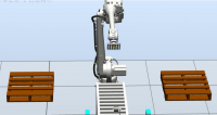 基于 ABB 机器人的啤酒罐装箱码垛系统设计