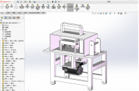 基于solidworks青菜（蔬菜）打捆机结构设计与仿真（设计说明书+CAD图纸+三维建模）