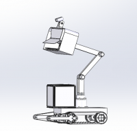 基于solidworks梳齿式茶叶采摘机器人结构设计
