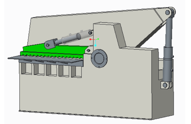 鳄鱼式液压剪切机的设计