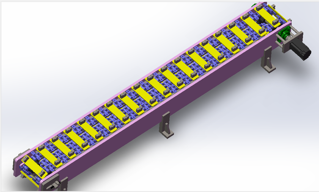 一种圆柱型工件输送机构的设计（说明书+CAD+solidworks三维）